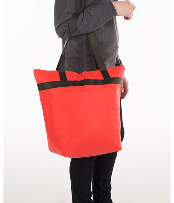 Basic Zippered Insulated Grocery Tote