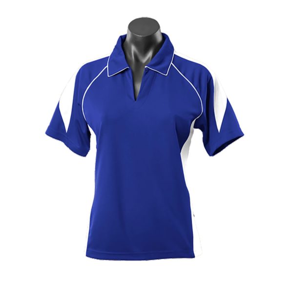 Women’s Contrast Piping & Panel Polo - Image 4